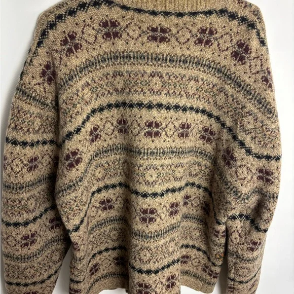 patterned wool sweater - Picture 5 of 5